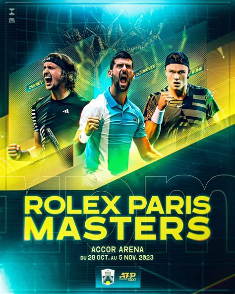 rolex paris masters 2019 players|rolex paris masters prize money.